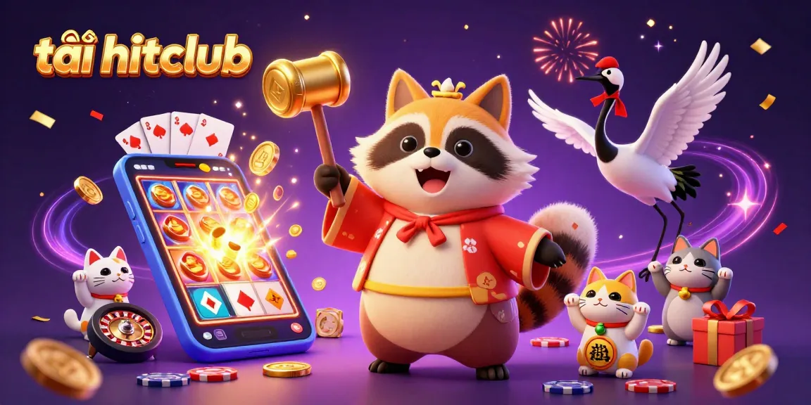 Join the action to tải hitclub with vibrant characters and energetic casino gaming elements!